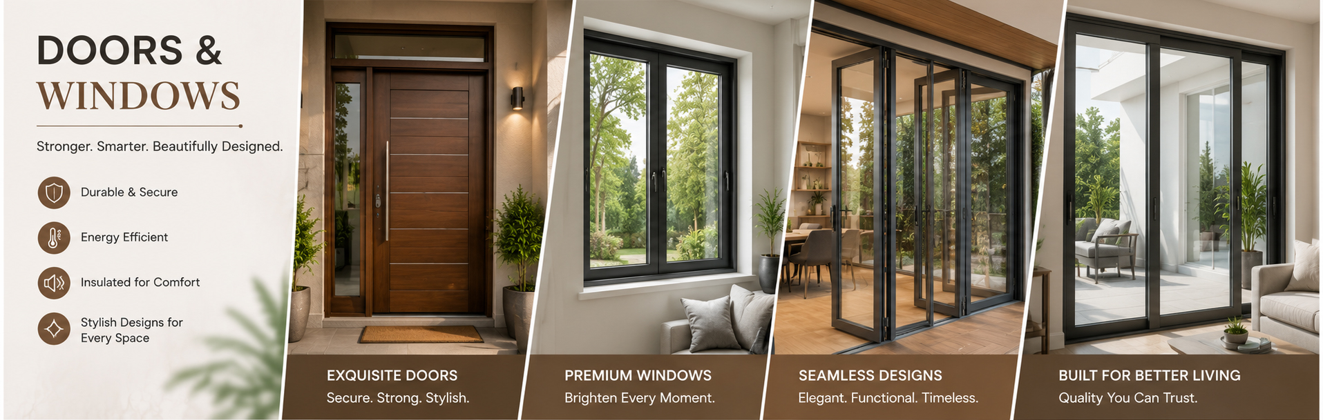 Elegant Doors and Windows Crafted for Every Space