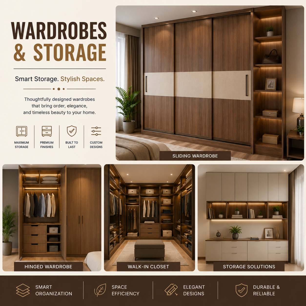 Wardrobes & Storage Solutions by Satnam Wood Works